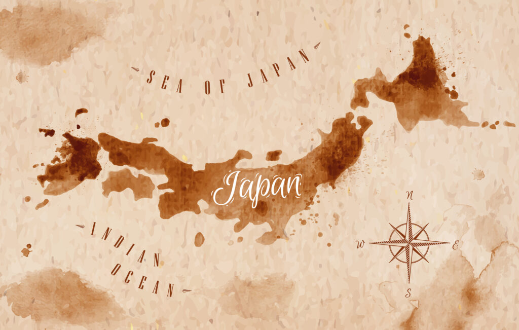 Map Japan
